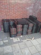 Dakpannen - Zwart - 15m²+, Doe-het-zelf en Verbouw, Dakpannen en Dakbedekking, Gebruikt, Steen of Klei, Zwart, Ophalen of Verzenden