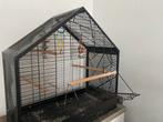 Vogelkooi, Dieren en Toebehoren, Vogels | Hokken en Kooien, Ophalen, Gebruikt, Metaal, Vogelkooi