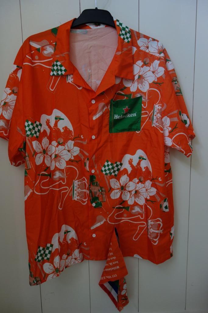 Heineken blouse oranje, Verzamelen, Biermerken, Nieuw, Kleding, Heineken, Ophalen of Verzenden