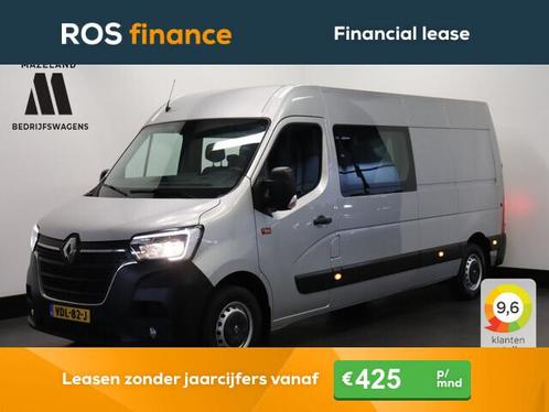 Renault Master 2.3 dCi 136PK L3H2 Dubbele Cabine - EURO 6, Auto's, Bestelauto's, Bedrijf, Lease, Financial lease, ABS, Airbags