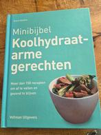 Minibijbel Koolhydraatarme Gerechten, Tapas, Hapjes en Dim Sum, Ophalen of Verzenden, Zo goed als nieuw, Gezond koken