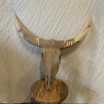 Buffelkop- massief teakhout - handgemaakt - TTM Wonen, TTM Wonen, Meubels – (Perzische) Tapijten en Woonaccessoires, Taag 63, 2491 CS, Den Haag (Forepark)