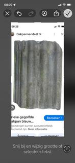 Friese golfjes dakpan ca 550 stuks - 60 cent p/st, Gebruikt, Steen of Klei, Ophalen of Verzenden, 15 m² of meer