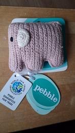 Pebble knuffel rammelaar olifant, Ophalen of Verzenden, Nieuw