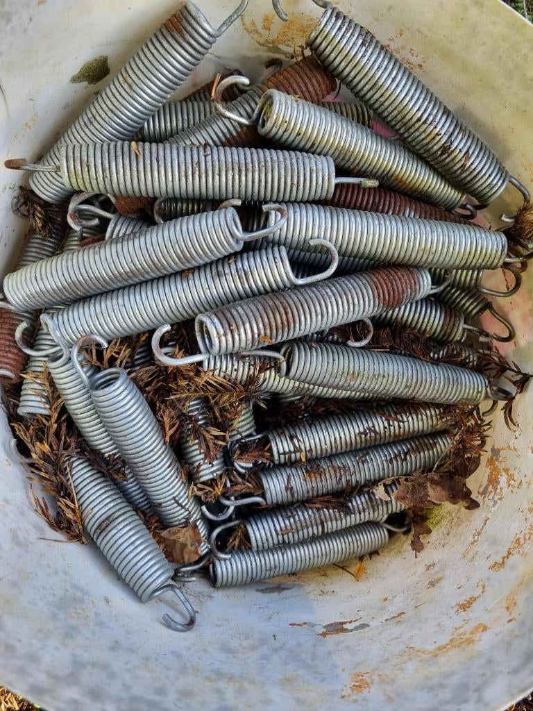 (trampoline was 3,6 meter) veren voor dif. trampolines, Ophalen of Verzenden