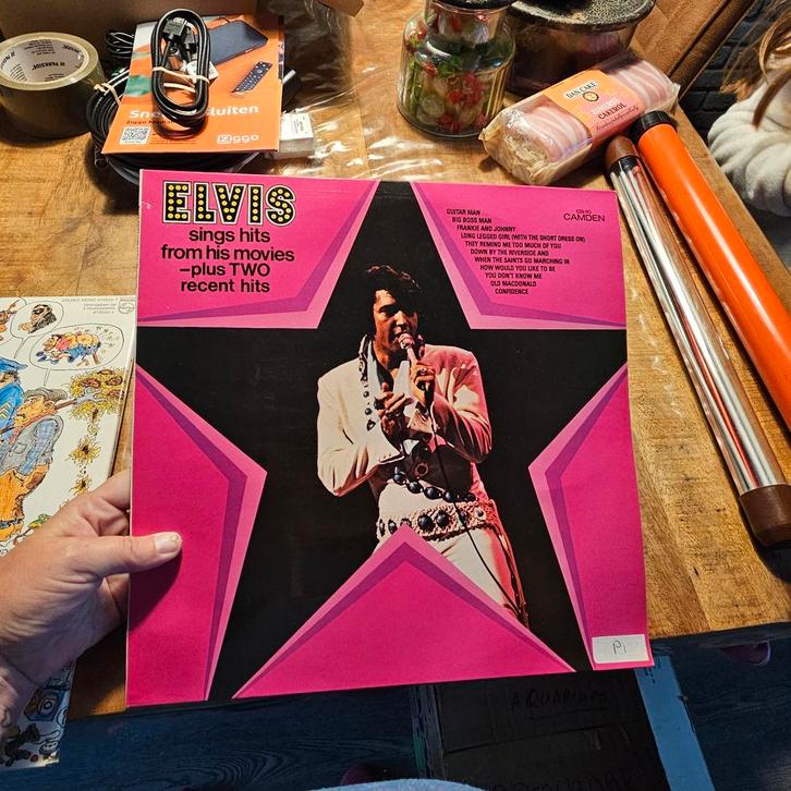 Elvis Presley - Sings Hits From His Movies LP, Cd's en Dvd's, Vinyl | Pop, Gebruikt, 1960 tot 1980, 12 inch, Ophalen of Verzenden