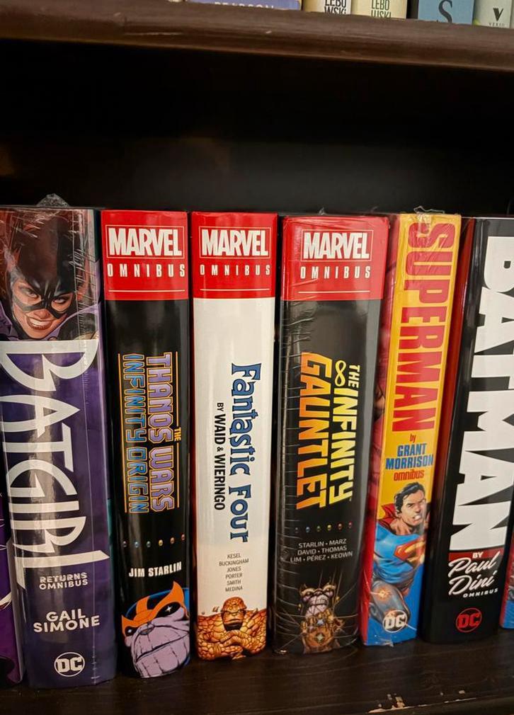 Omnibus Collectie: DC & Marvel Comics, Boeken, Stripboeken, Zo goed als nieuw, Meerdere stripboeken, Ophalen of Verzenden