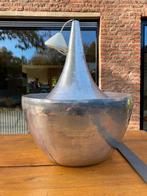 Handgemaakte messing hanglamp uit Bali, Ophalen of Verzenden, Zo goed als nieuw, Metaal, 50 tot 75 cm