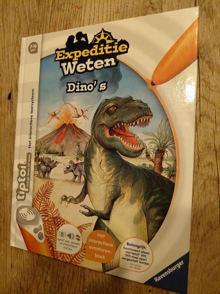 Tiptoi Expeditie Weten Dino's (7-10 jaar), Boeken, Kinderboeken | Jeugd | onder 10 jaar, Zo goed als nieuw, Non-fictie, Ophalen of Verzenden