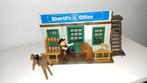 Playmobil 3423 sheriff office kantoor western vintage, Ophalen of Verzenden, Gebruikt
