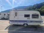 Nette Hobby 440 SF de luxe (compleet!), Caravans en Kamperen, Hobby, Bedrijf, Treinzit, Dwarsbed