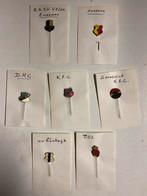 Collectie van 7 Vintage Voetbal Speldjes, Ophalen of Verzenden, Gebruikt, Sport, Speldje of Pin