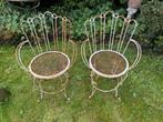 Brocante tuinstoelen/bistrostoeltjes, Antiek en Kunst, Ophalen