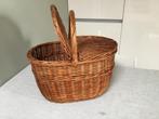 Rieten draagmand, Hobby en Vrije tijd, Picknickmanden, Ophalen, Gebruikt