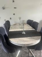 Mooie eettafel met 6 stoelen, Huis en Inrichting, Ophalen of Verzenden