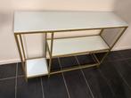 Leuke kast met glasplaten., Huis en Inrichting, Tafels | Sidetables, Ophalen, 100 tot 150 cm, Zo goed als nieuw, 25 tot 50 cm