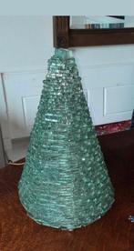 Brutalistische piramide tafellamp handgemaakt, beschrijving, Huis en Inrichting, Lampen | Tafellampen, Ophalen of Verzenden, Zo goed als nieuw