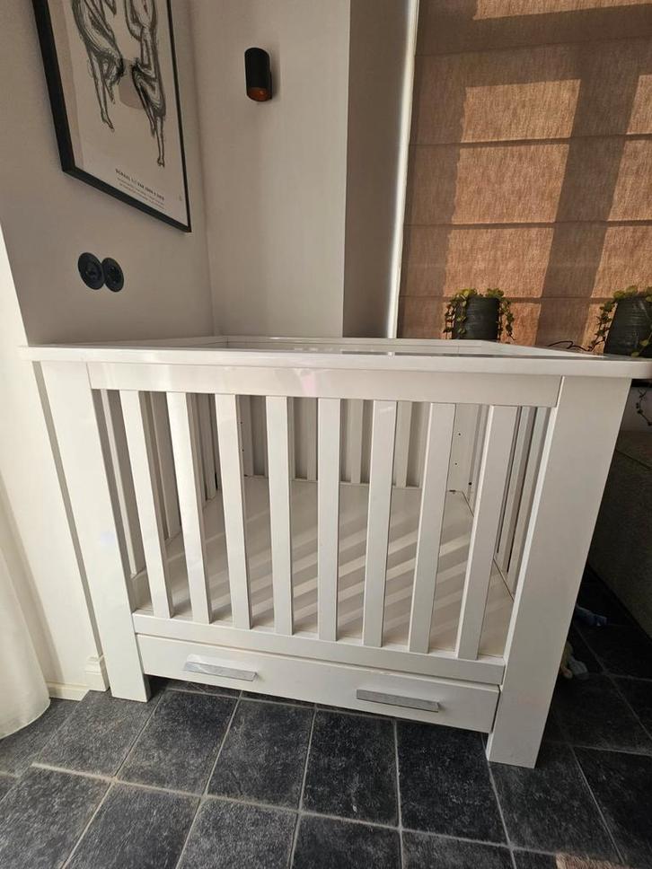 Box met lade, Kinderen en Baby's, Boxen, Gebruikt, Rechthoekig, In hoogte verstelbaar, Boxkleed, Lade, Ophalen