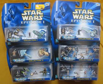 Micro Machines StarWars 6x star wars Hasbro beschikbaar voor biedingen