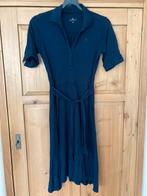 Donker blauwe jersey jurk met zakken Mart Visser maat 36, Ophalen of Verzenden, Zo goed als nieuw, Knielengte, Maat 36 (S)