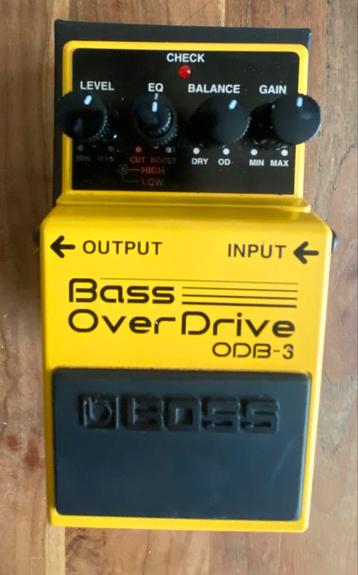 TK/TR: boss ODB-3 Bass Overdrive beschikbaar voor biedingen