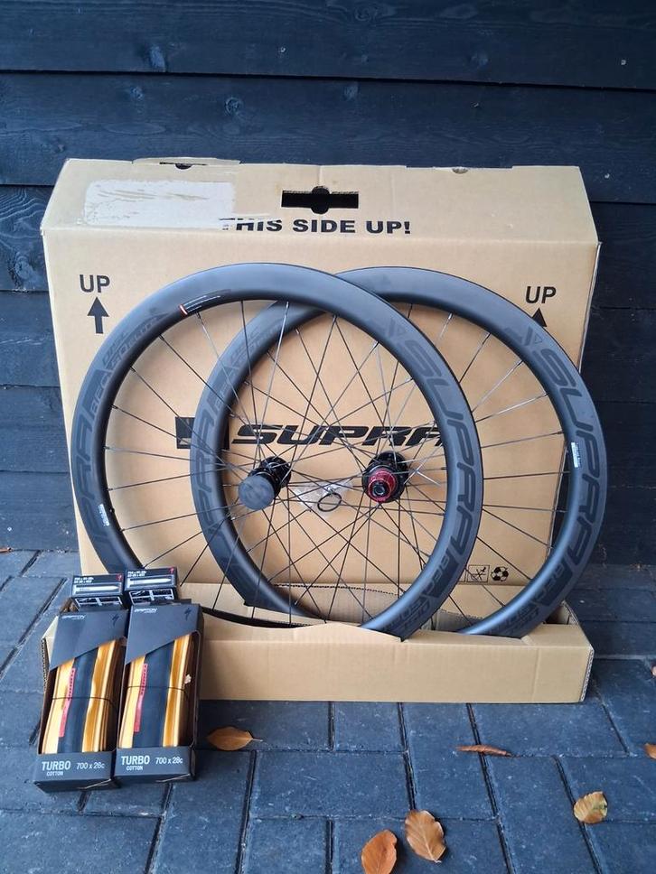 Supra RFC50 Wielset Schijfremmen, Fietsen en Brommers, Fietsonderdelen, Nieuw, Racefiets, Wiel, Ophalen of Verzenden