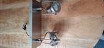 GRATIS: industriele spots(3 stuks), Huis en Inrichting, Lampen | Spots, Ophalen, Gebruikt, Metaal of Aluminium