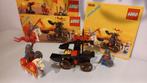 lego castle 6039 twin arm launcher met boek en doos, Kinderen en Baby's, Speelgoed | Duplo en Lego, Ophalen of Verzenden, Gebruikt