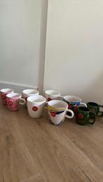Originele Douwe Egberts mokken 9 stuks, Antiek en Kunst, Antiek | Servies compleet, Ophalen