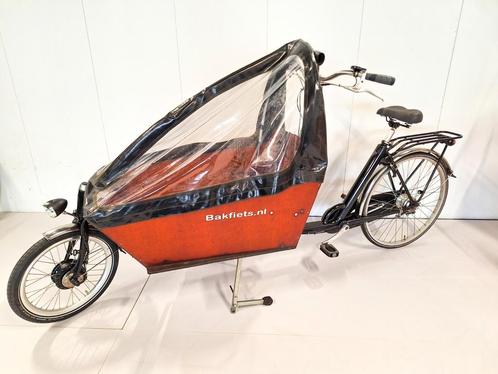 BAKFIETS NL LONG ELEKTRISCH NIEUW met huif in nette staat, Kinderen en Baby's, Overige Kinderen en Baby's, Gebruikt, Ophalen