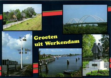 Groeten uit Werkendam - 5 afb o.a. brug - ongelopen beschikbaar voor biedingen