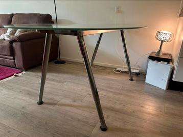 Ikea Galant bureau met melkglas - afbeelding 3