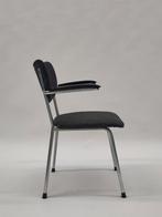 Vintage buisframe stoel Gispen de Wit 3211 eetkamerstoel, Huis en Inrichting, Stoelen, Ophalen, Gebruikt, Twee, Mid century modern dutch design