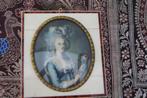 Maria Antoinette   schilderijtje op mammoet ivoor, Ophalen