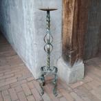 Zware metalen vloerkandelaar kandelaar hoogte 83cm *Etage3*, Huis en Inrichting, Woonaccessoires | Overige, Gebruikt, ., Ophalen of Verzenden