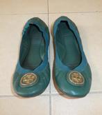 Tory Burch ballerina's maat 38,5 smaragdgroen met plakkaat, Verzenden, Ballerina's, Tory Burch, Gedragen