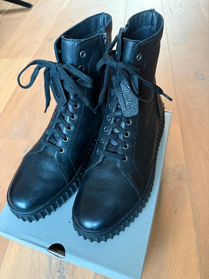 Clarks dames boots zwart Torhill Rise maat 42, Kleding | Dames, Schoenen, Zo goed als nieuw, Lage of Enkellaarzen, Zwart, Ophalen of Verzenden