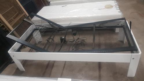 Zgan Auping auronde 1000/1500/2000   120x200  electrische, Huis en Inrichting, Slaapkamer | Bedden, Zo goed als nieuw, Eenpersoons