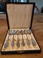 Zilveren Koffielepels Nieuwpoort in Cassette, Ophalen of Verzenden