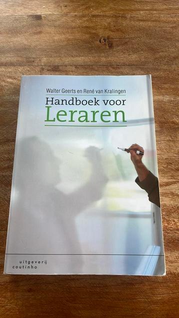 Walter Geerts - Handboek voor leraren beschikbaar voor biedingen