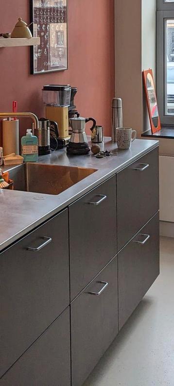 Keuken greepjes rvs (8 stuks) beschikbaar voor biedingen