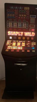 Mooie Simply Wild gokkast / spaarpot, Euro, Ophalen of Verzenden, Zo goed als nieuw, Met sleutels