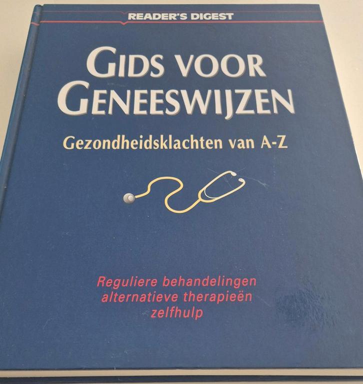Gids voor Geneeswijzen - Gezondheidsklachten A-Z, Boeken, Gezondheid, Dieet en Voeding, Gelezen, Gezondheid en Conditie, Ophalen of Verzenden