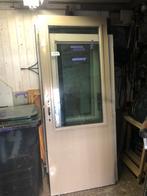 Hardhouten buiten deuren, Doe-het-zelf en Verbouw, Gebruikt, 80 tot 100 cm, Ophalen of Verzenden, Buitendeur
