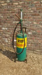 oude 2-takt benzinepomp valvoline pomp, Ophalen