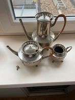 Antiek Zilveren Koffie- en Theeservies, Antiek en Kunst, Ophalen of Verzenden