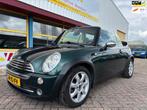 Mini Mini Cabrio 1.6 CABRIO AUTOMAAT LEDER, Auto's, Mini, Gebruikt, Beige, 4 cilinders, 4 stoelen