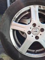 Winterbanden op lichtmetalen velg 185/65R15, Ophalen, Gebruikt, 15 inch, Banden en Velgen