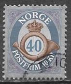 NOORWEGEN 40 Kr. zegel Posthoorn 2012, Noorwegen, Verzenden, Gestempeld