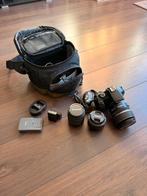 Canon eos 1100D met 3 lenzen, Spiegelreflex, Canon, Ophalen of Verzenden, Zo goed als nieuw